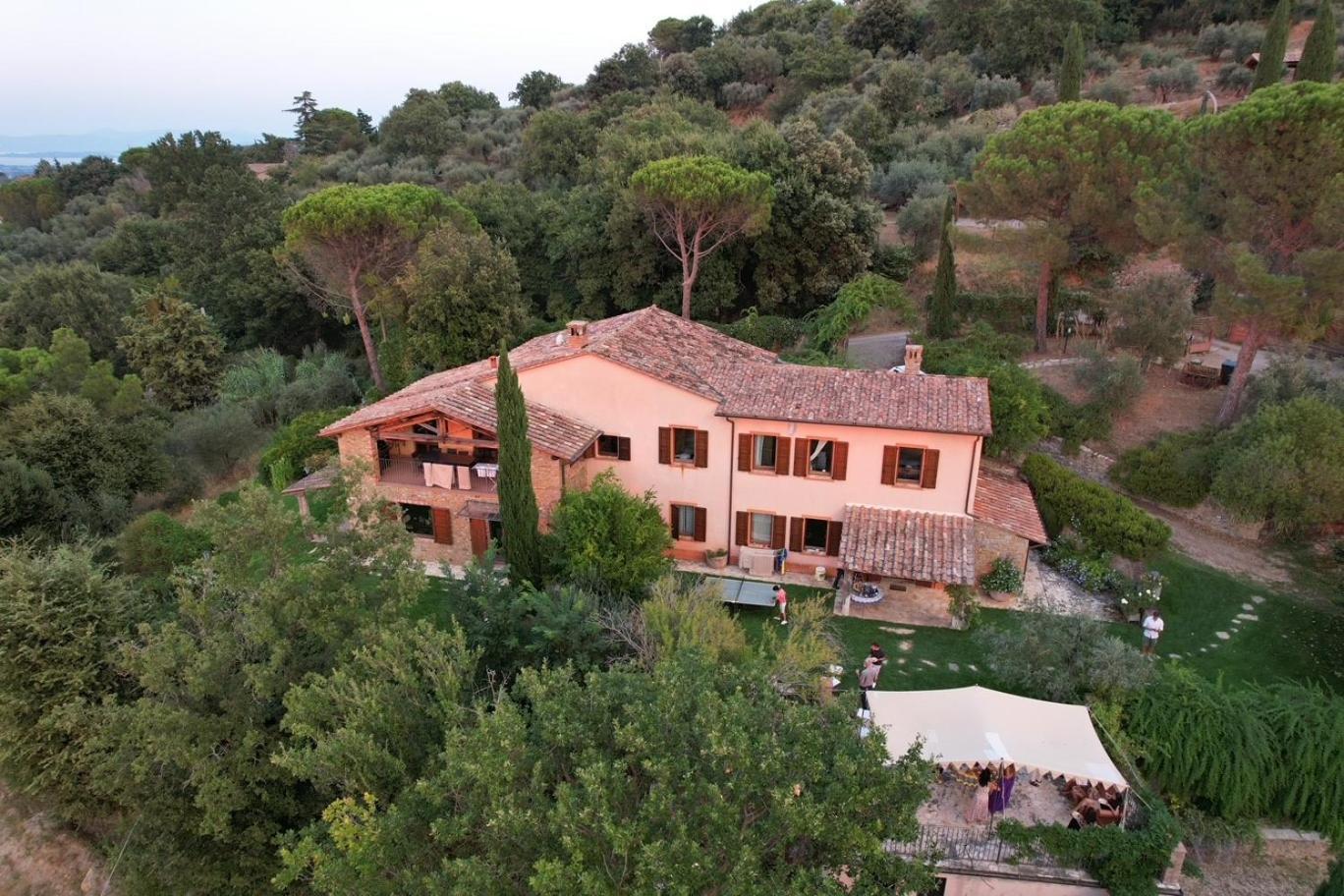 Tartagli Luxury Villa With Pool - A Fontanaro Property Paciano Eksteriør bilde