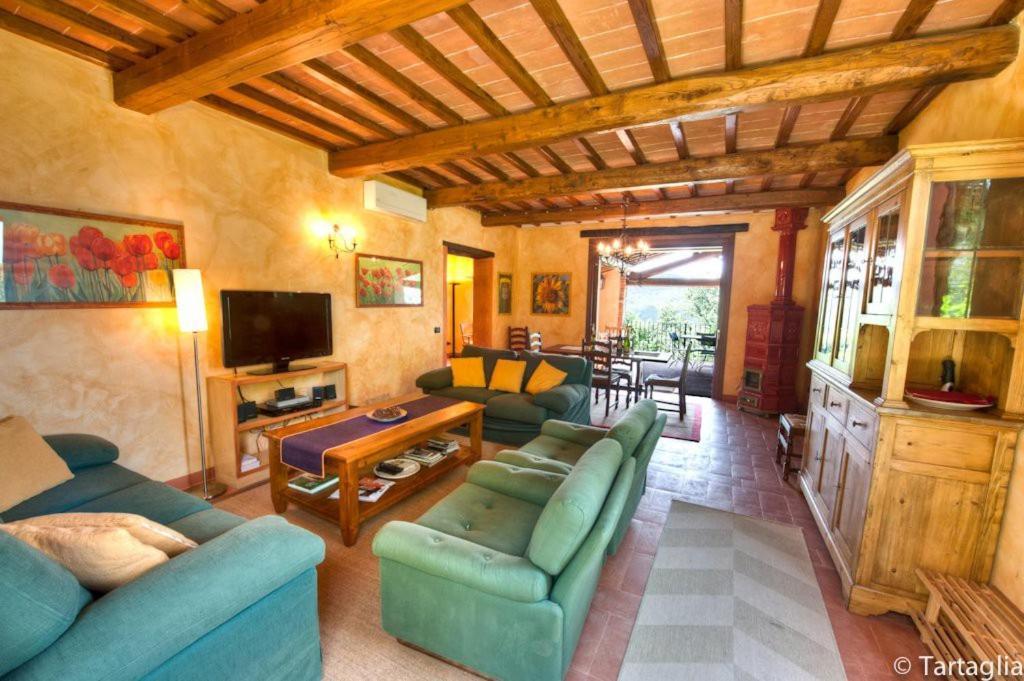 Tartagli Luxury Villa With Pool - A Fontanaro Property Paciano Eksteriør bilde
