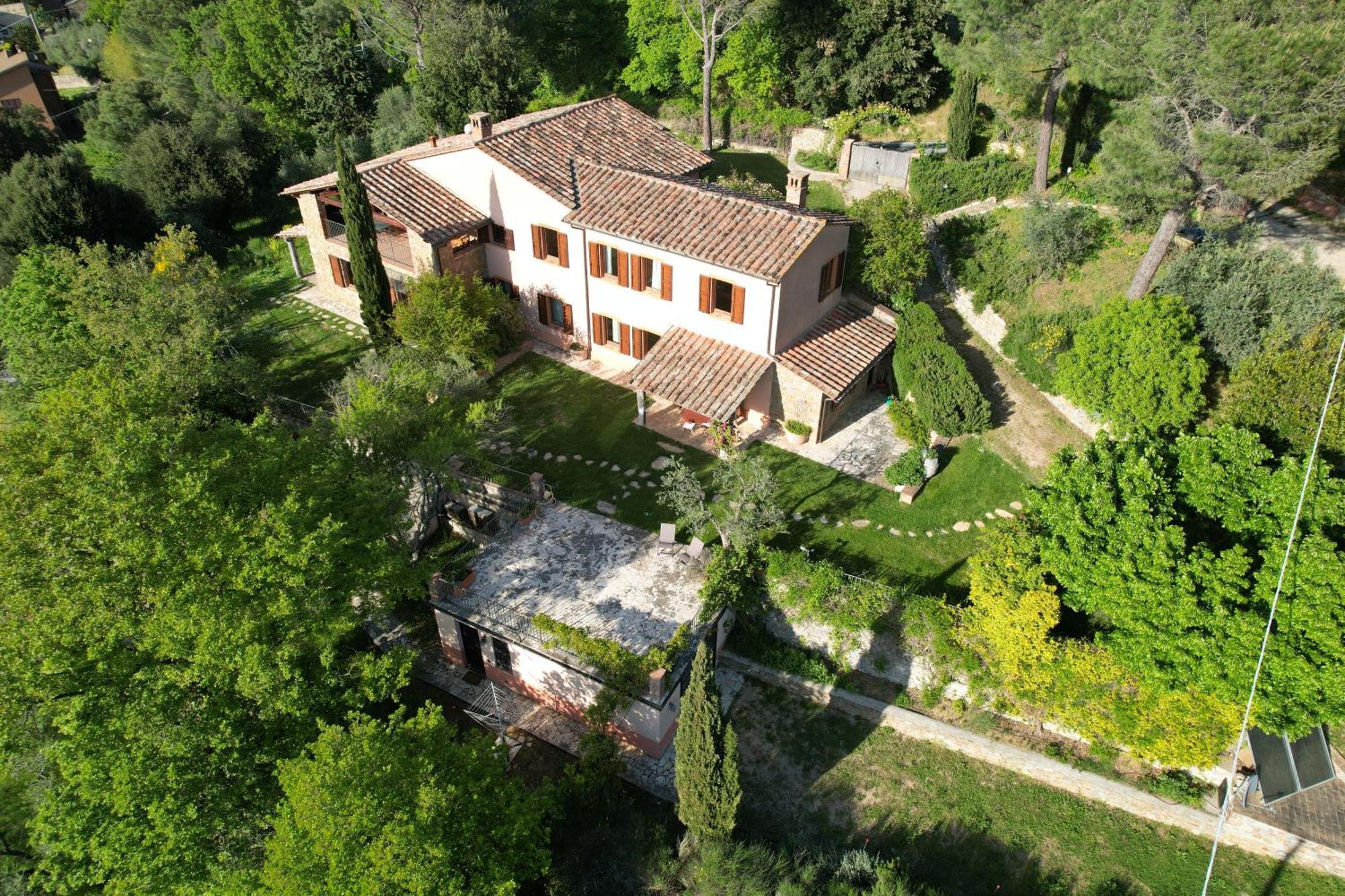Tartagli Luxury Villa With Pool - A Fontanaro Property Paciano Eksteriør bilde