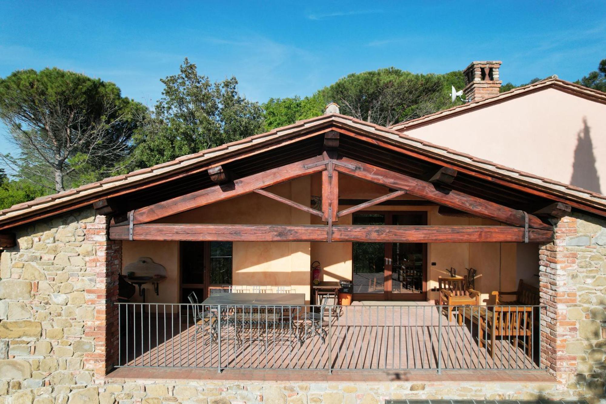 Tartagli Luxury Villa With Pool - A Fontanaro Property Paciano Eksteriør bilde
