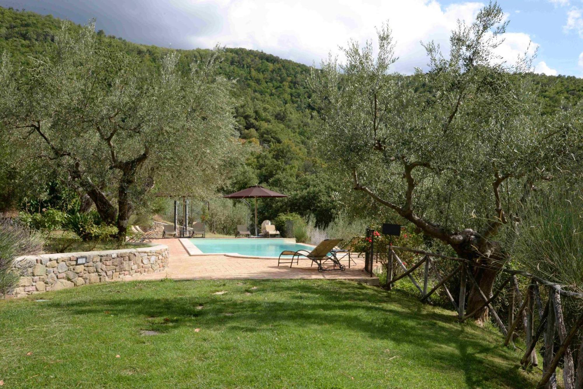 Tartagli Luxury Villa With Pool - A Fontanaro Property Paciano Eksteriør bilde