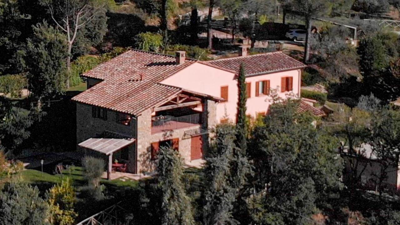 Tartagli Luxury Villa With Pool - A Fontanaro Property Paciano Eksteriør bilde